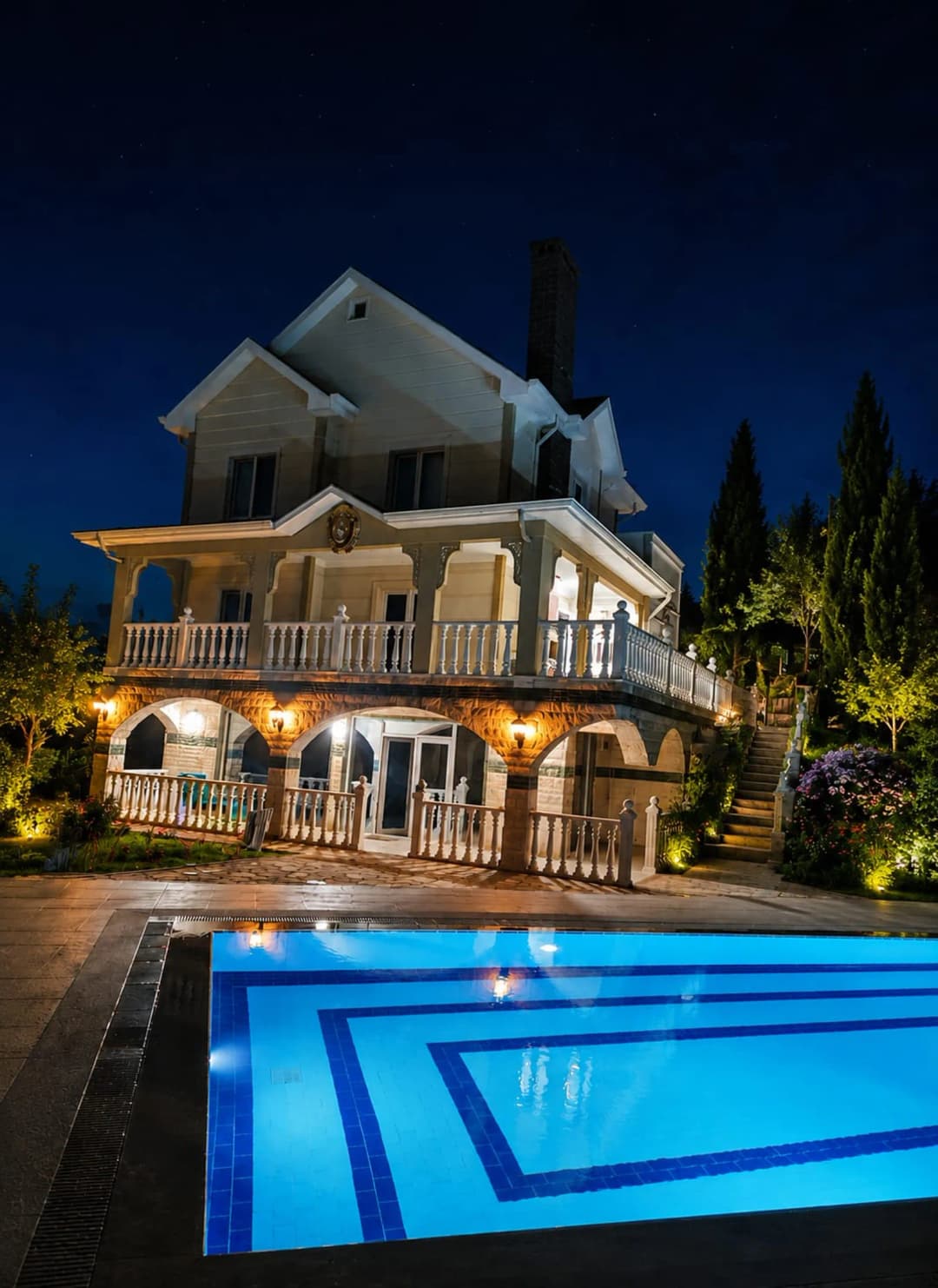 Alanya İncekum’da 7+2 Deniz Manzaralı Lüks Müstakil Villa | Vatandaşlığa Uygun