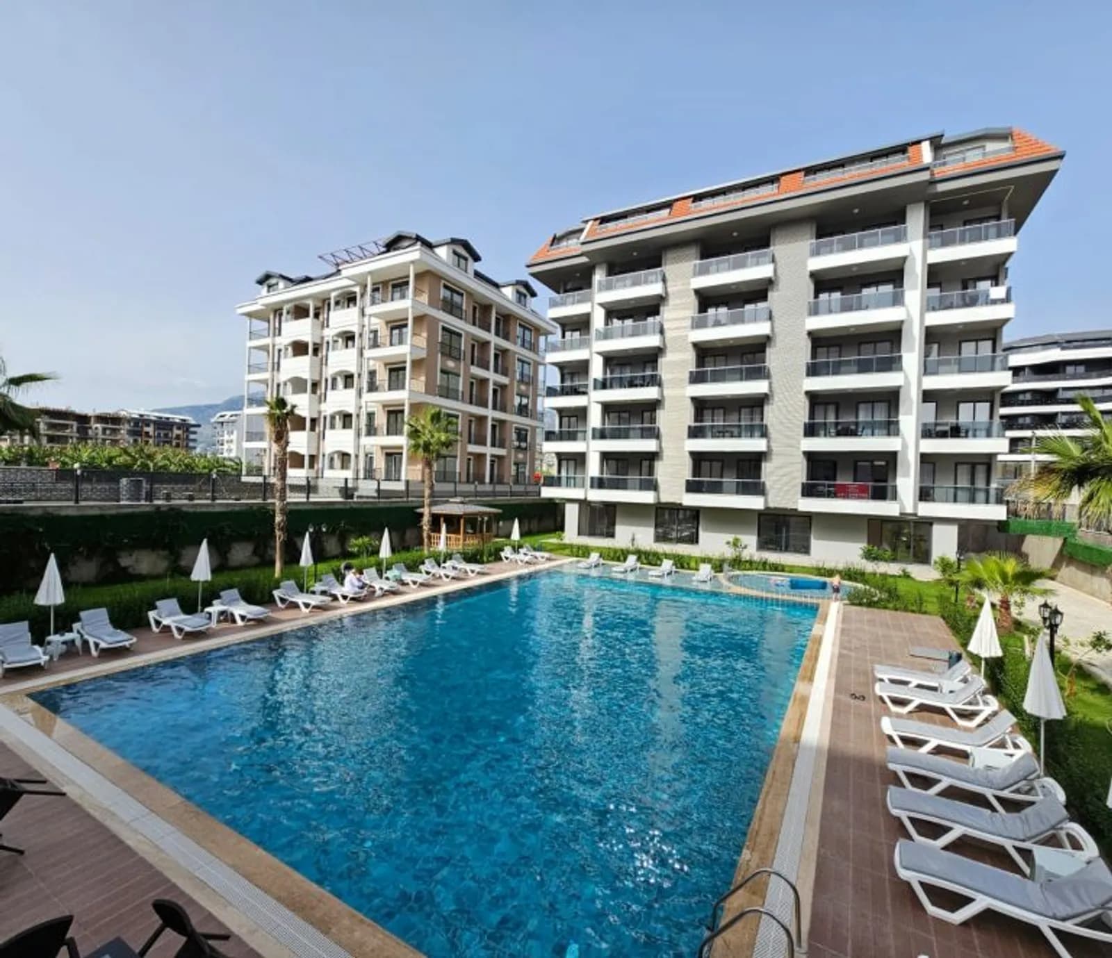 Квартира 1+1 в новом роскошном комплексе Kargıcak Light City Residence у самого моря