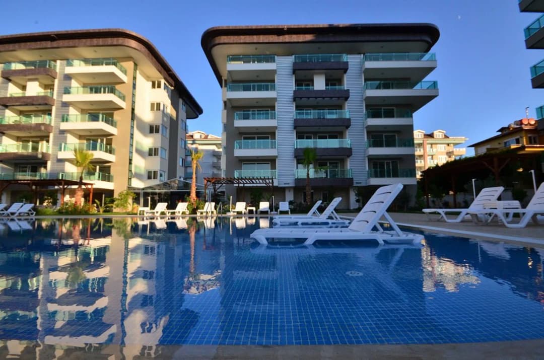 Luks 1+1 Stan Na Prodaju U Alanya Kestel Moda Marine, Prvi Red Do Mora | Pogled Na More